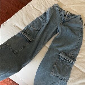 Mango cargo jeans